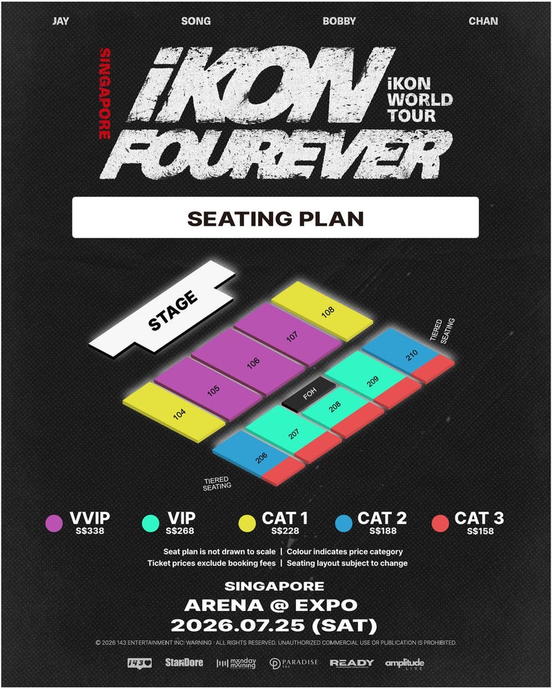 iKON FOUREVER TOUR in SINGAPORE